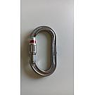 Petzl - Moschettone ovale Petzl OK Screw Lock